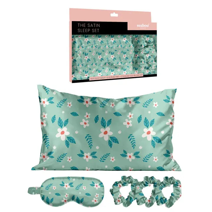 De-Stressing Satin Sleep Set