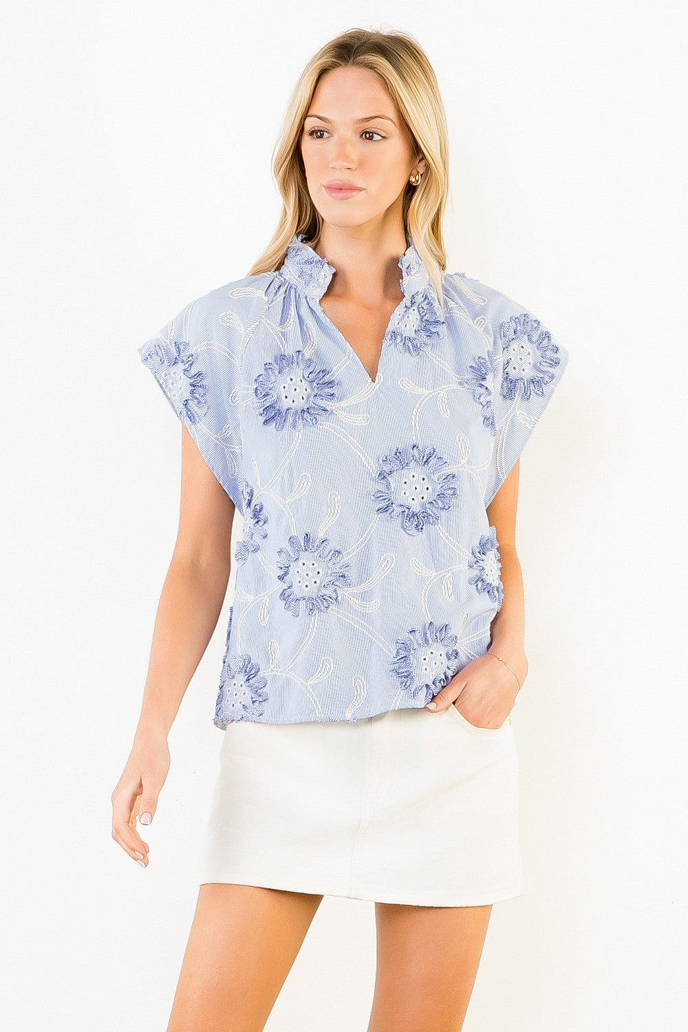 Breezy Petals Top by THML