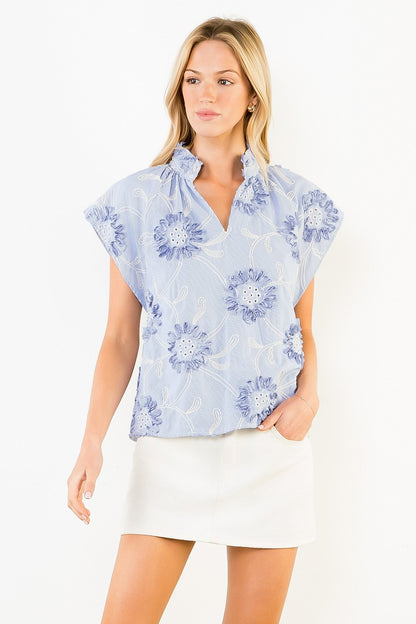 Breezy Petals Top by THML