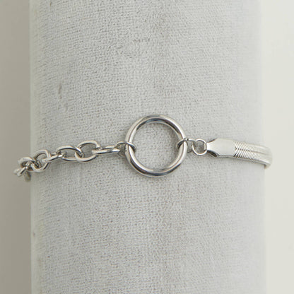 Narelle Waterproof Cable & Snake Chain Bracelet