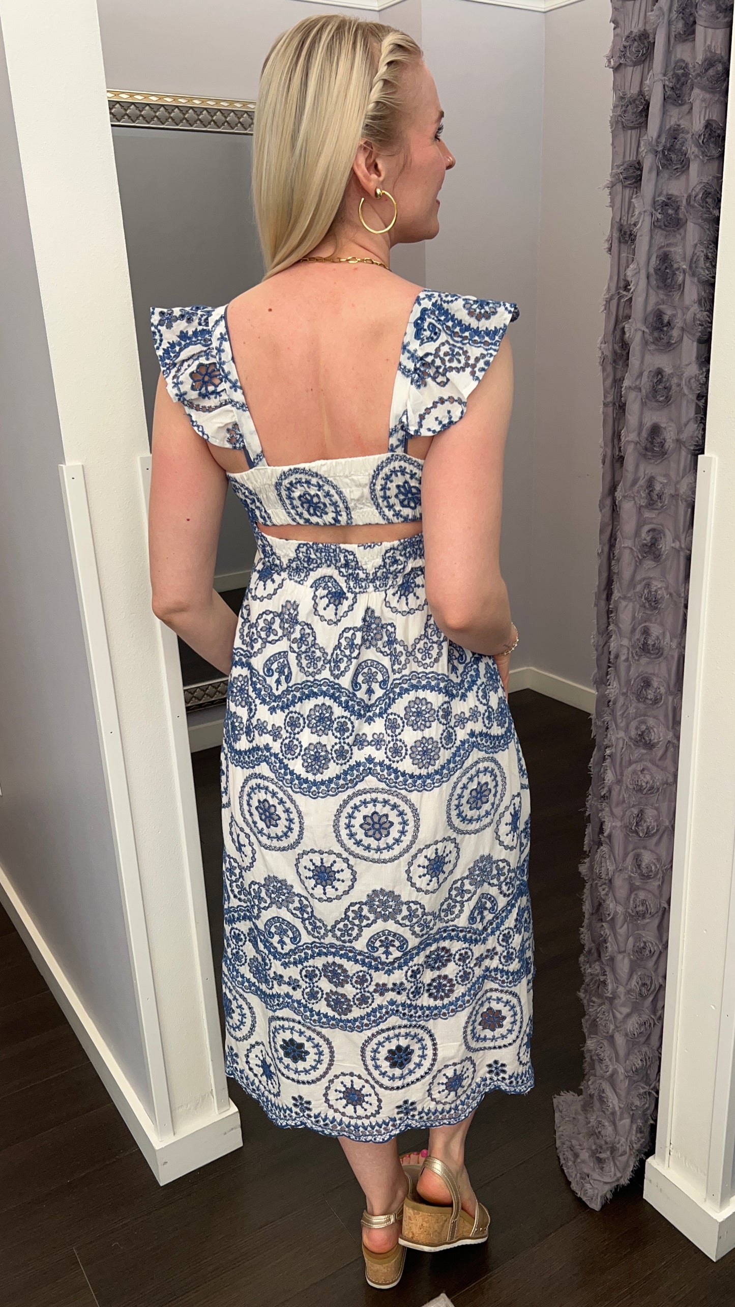 Blue Skies & Sweet Days Dress by Dex