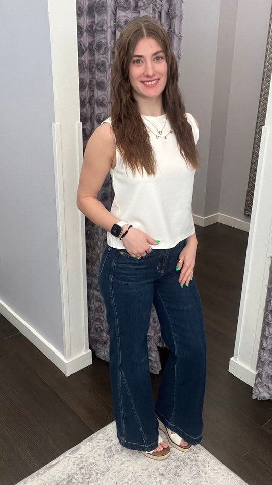 Fiona Split Hem in Belvue by Dear John