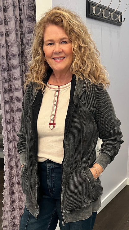 Stepping Out Hooded Thermal Jacket