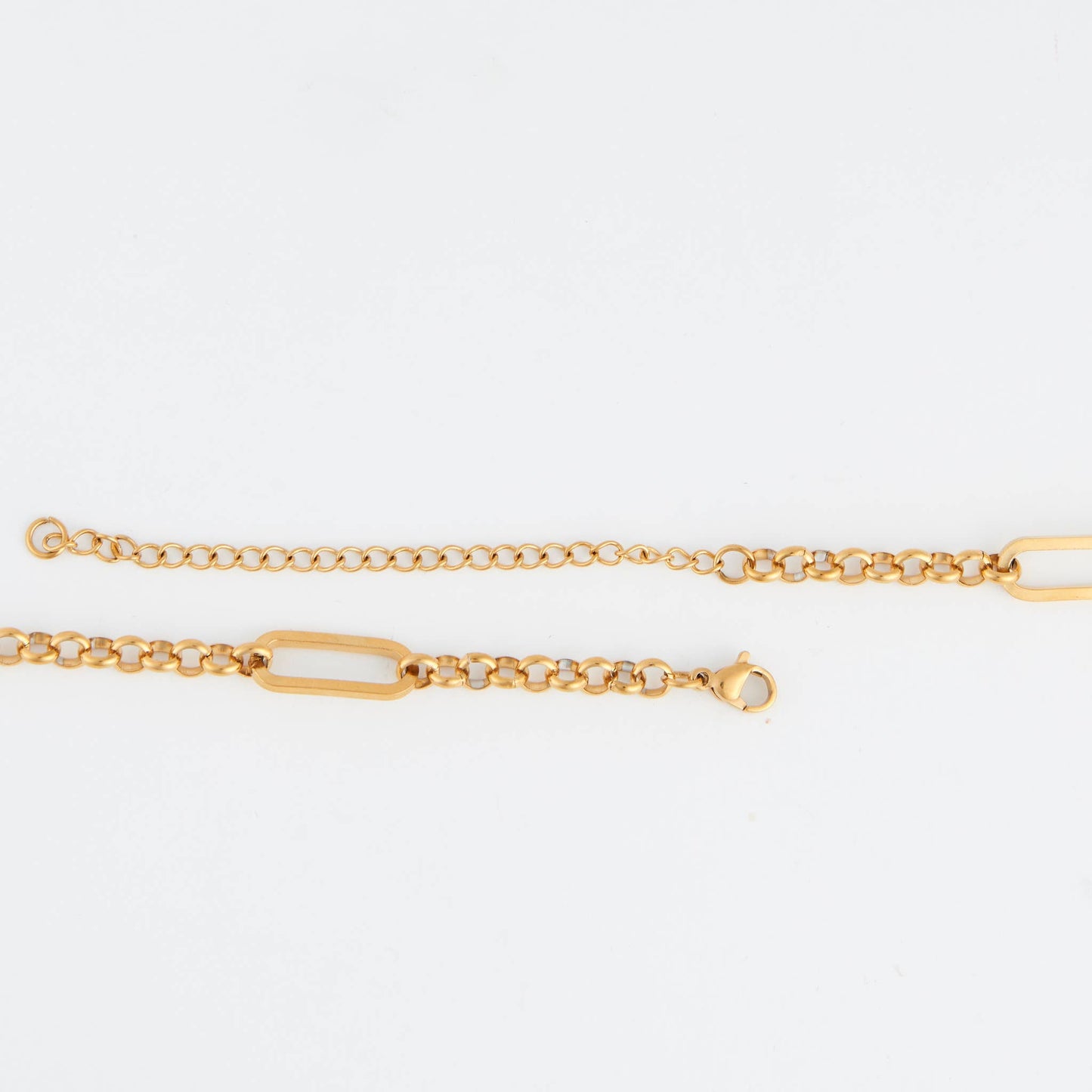 Narelle Waterproof Rolo Link Bar Station Necklace