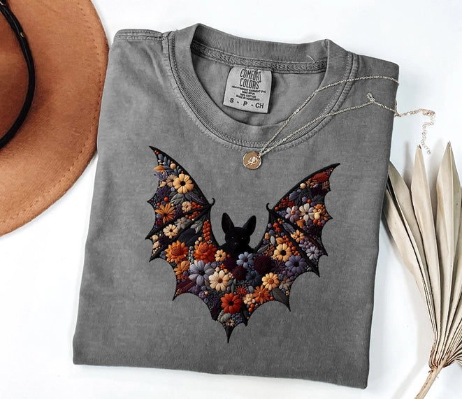 Pre-Order Midnight Bloom Bat Tee