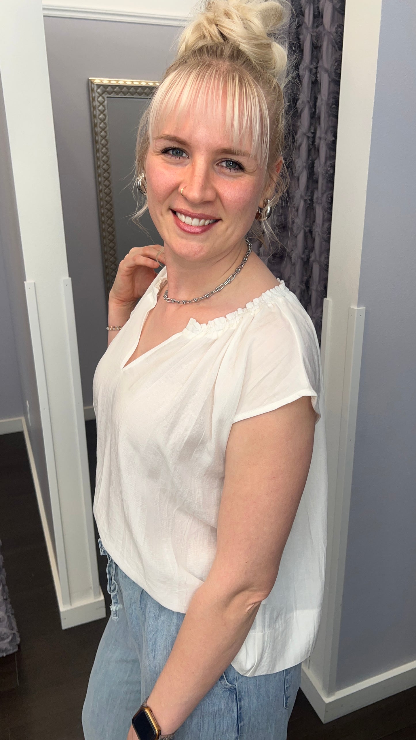 Simply Serene Top