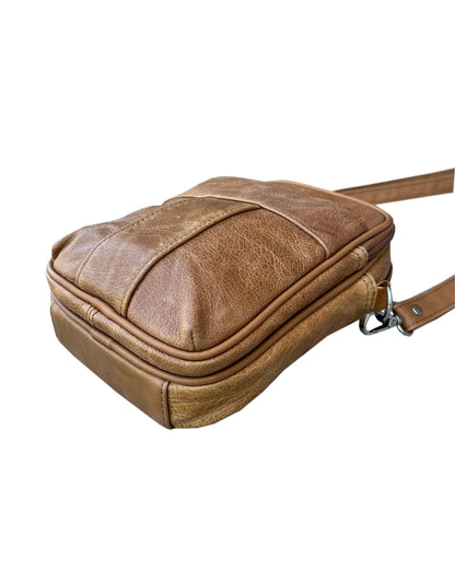 PRE ORDER On The Go Leather Crossbody