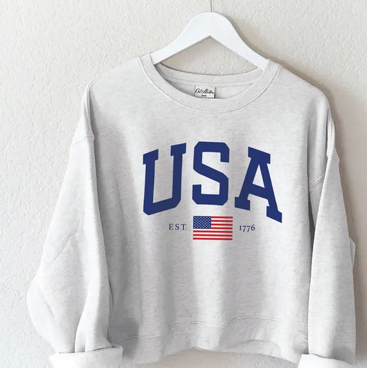 USA Est.1776 Mid Graphic Sweatshirt