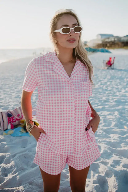 PRE-ORDER Pink Picnic Pajama Set (ETA Mid May)