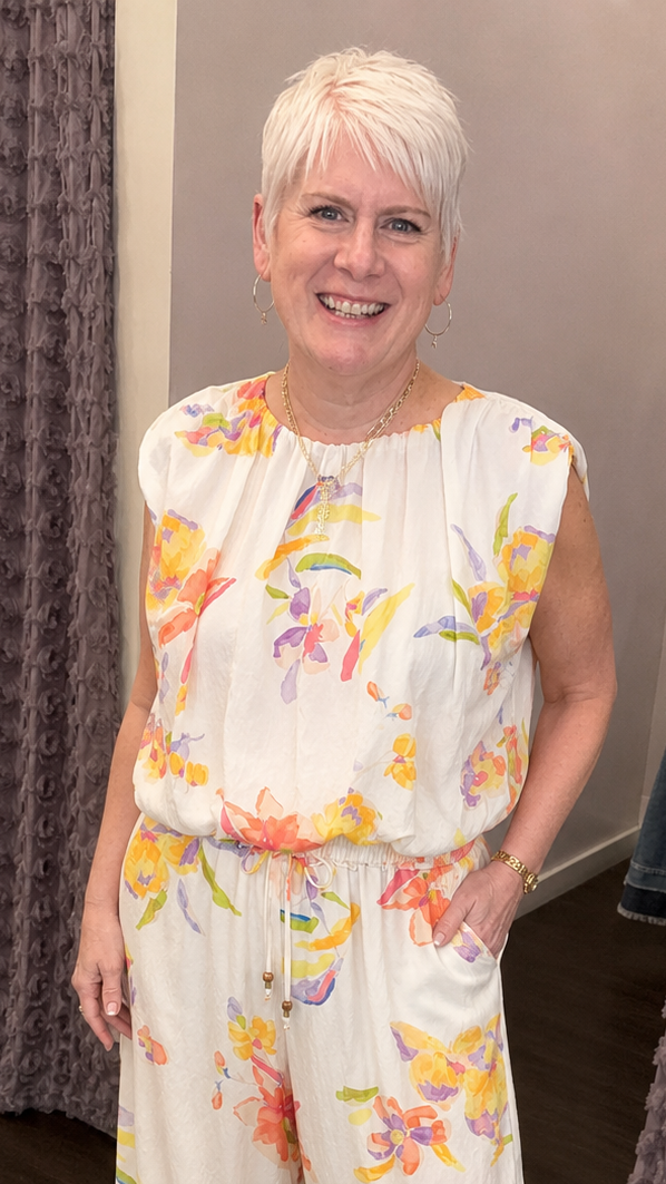 Citrus Blossom Blouse by THML