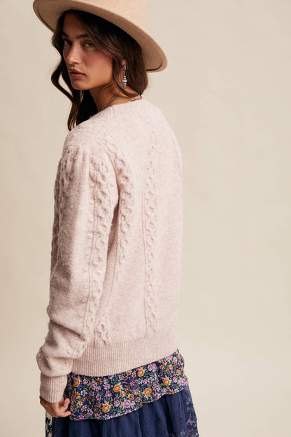 Blush Bloom Sweater