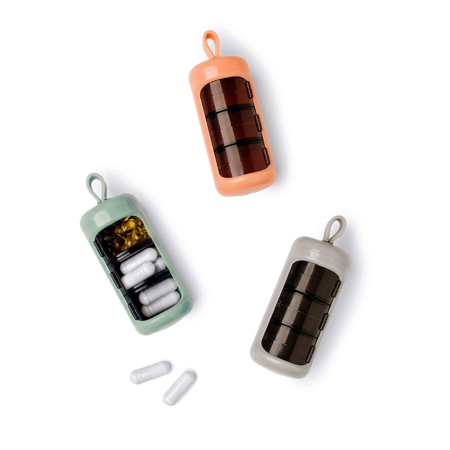 En Route® Care Capsule Pill & Vitamin Case