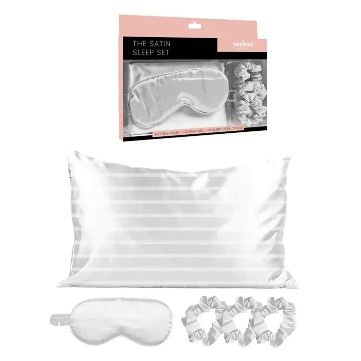 De-Stressing Satin Sleep Set