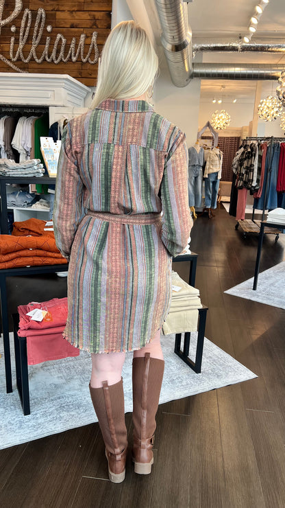 Harvest Hustle Shirt Dress