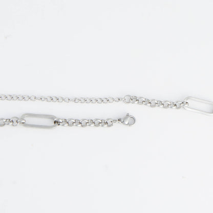Narelle Waterproof Rolo Link Bar Station Necklace