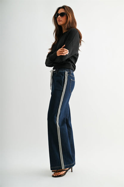Effortless Ease High Rise Wide Jogger by Micah