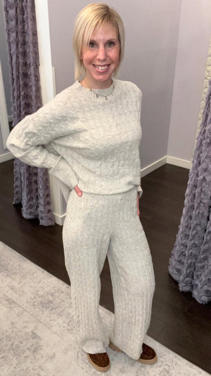 Cozy Connection Knit Pants