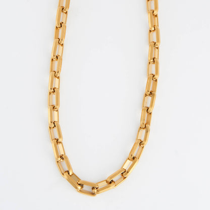 Narelle Waterproof Chunky Oval Link Chain Necklace