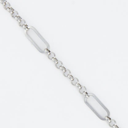 Narelle Waterproof Rolo Link Bar Station Necklace