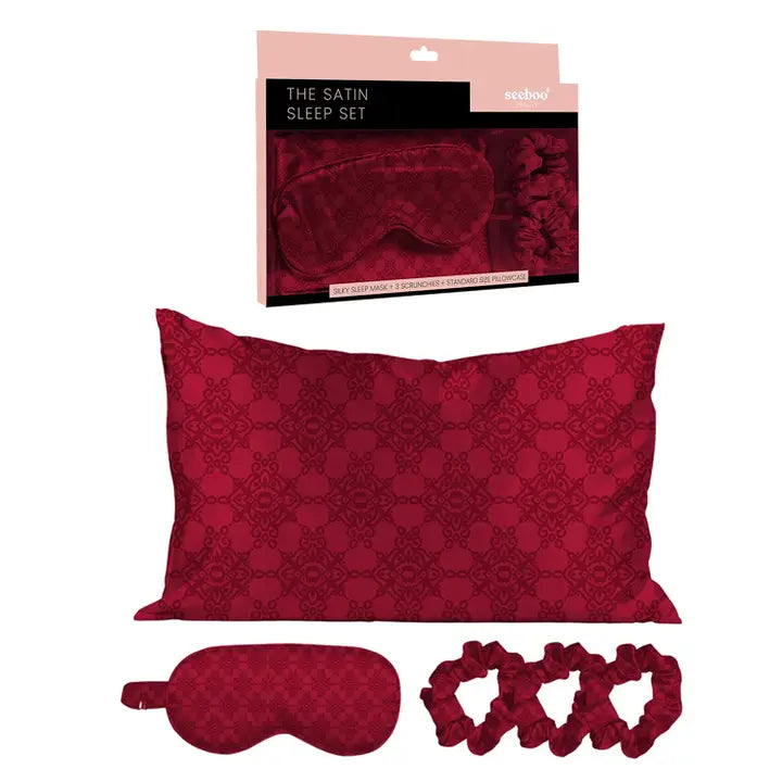 De-Stressing Satin Sleep Set