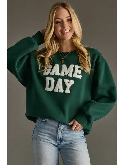 Game Day Sweatshirt in Green