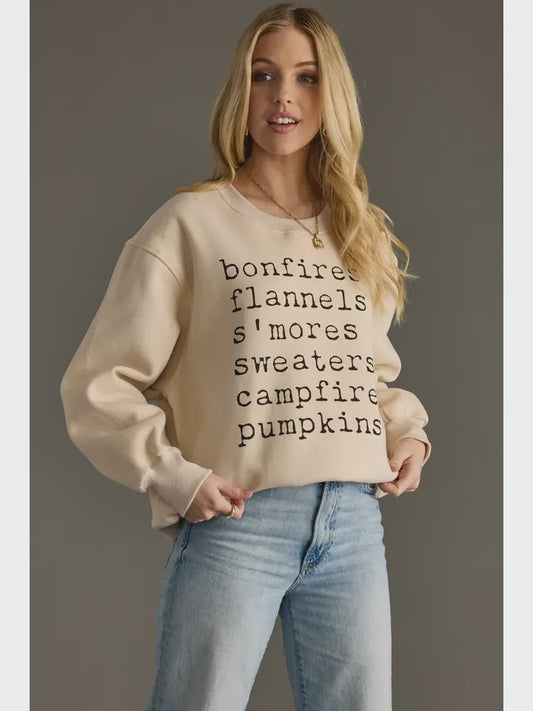 Autumn Agenda Sweatshirt