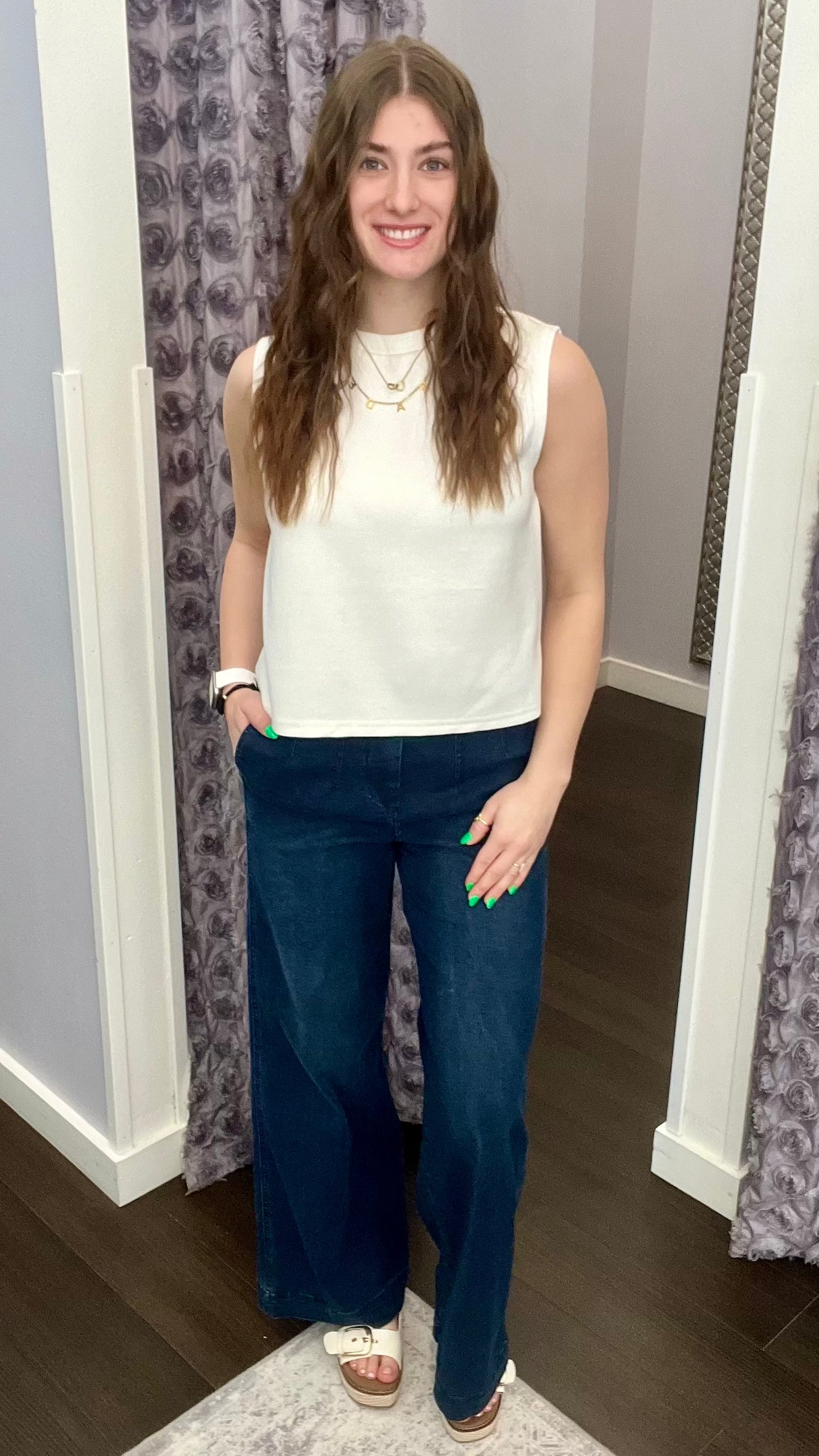 Audrey High Rise in Mega Vibe by Dear John