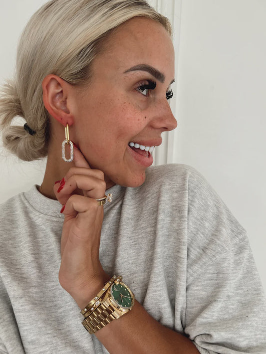 Lily Earrings by Chan Sutt Pearls