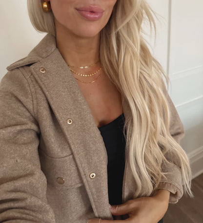 The Triple Layered Necklace by Chan Sutt Pearls