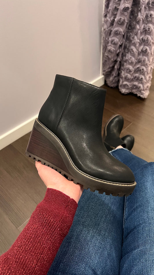 Alexis Wedge Ankle Boot by Yellow Box