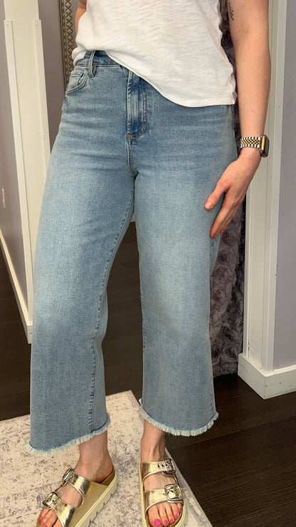 Holly High Rise Jeans in Sunset Blue by Dear John
