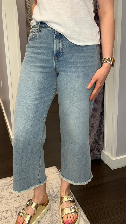 Holly High Rise Jeans in Sunset Blue by Dear John
