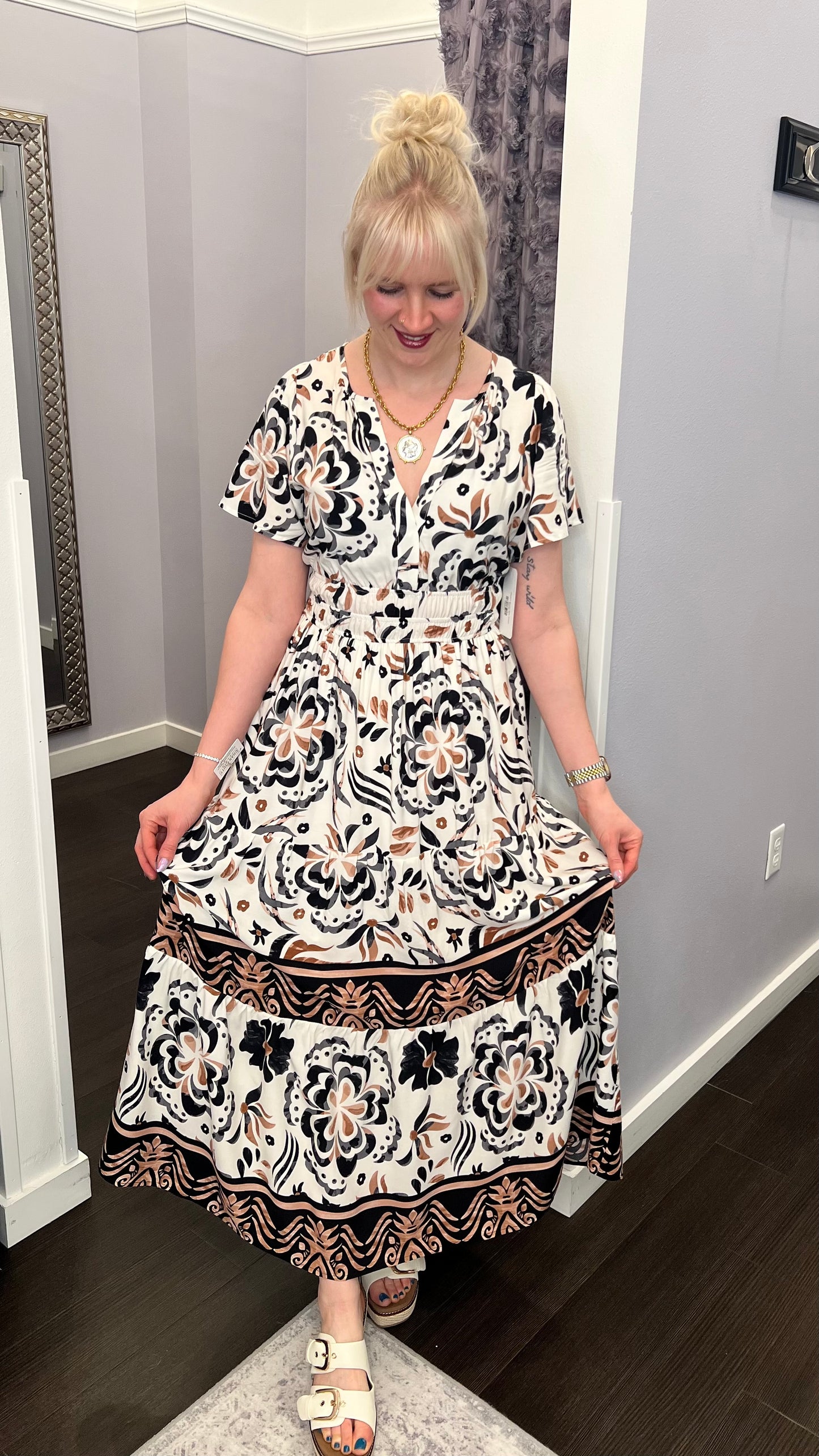 Desert Bloom Max Dress