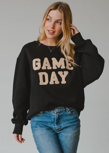 Black Game Day Sweatshirt