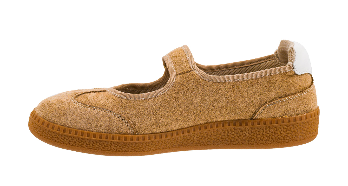Calm Down Mary Jane Sneakers in Taupe by Corkys Footwear