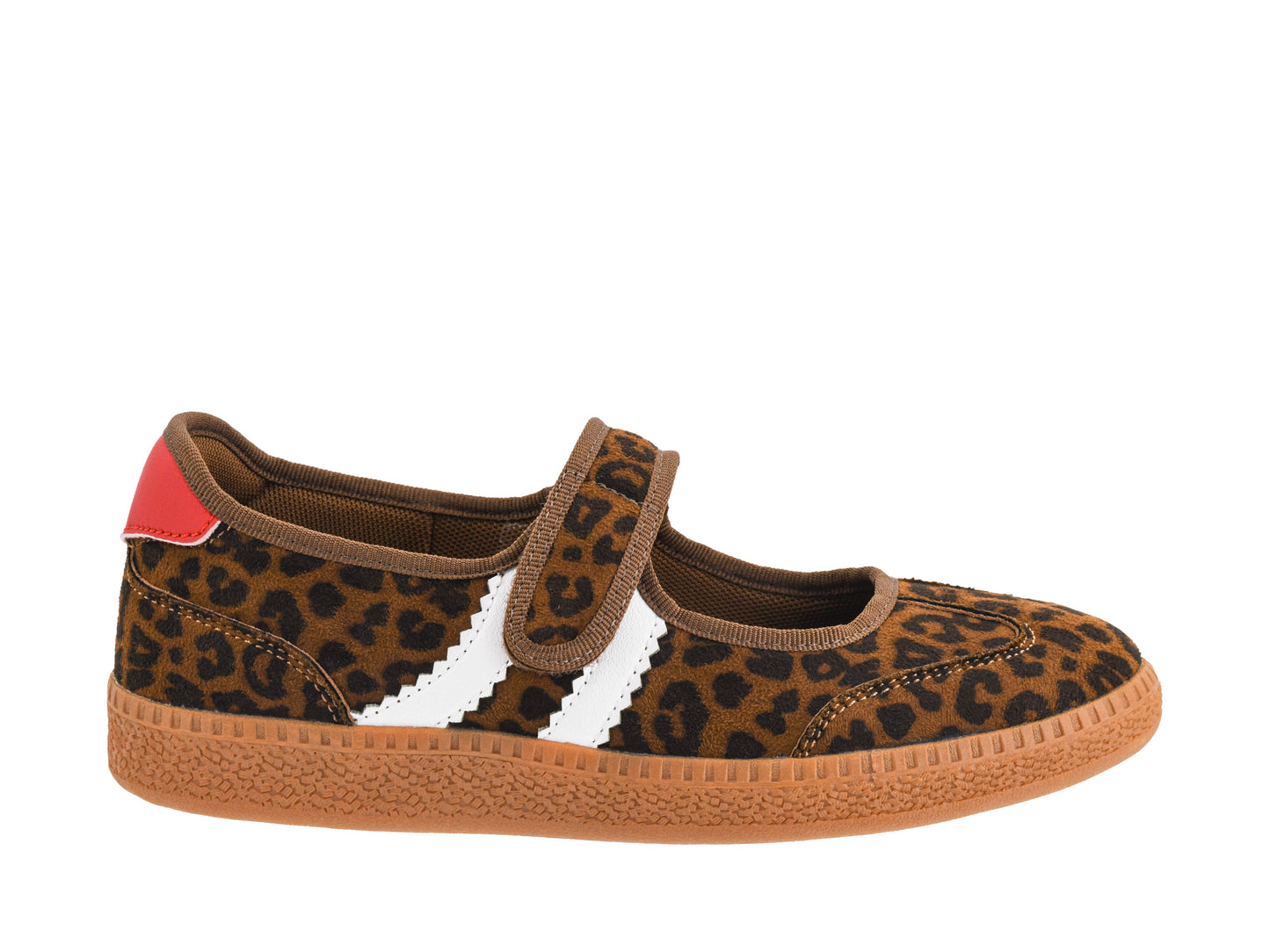 Calm Down Mary Jane Sneakers in Leopard by Corkys Footwear