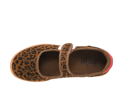 Calm Down Mary Jane Sneakers in Leopard by Corkys Footwear