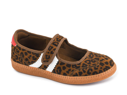 Calm Down Mary Jane Sneakers in Leopard by Corkys Footwear