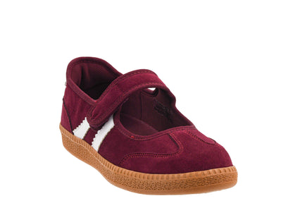 Calm Down Mary Jane Sneakers in Wine by Corkys Footwear