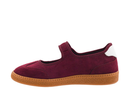 Calm Down Mary Jane Sneakers in Wine by Corkys Footwear