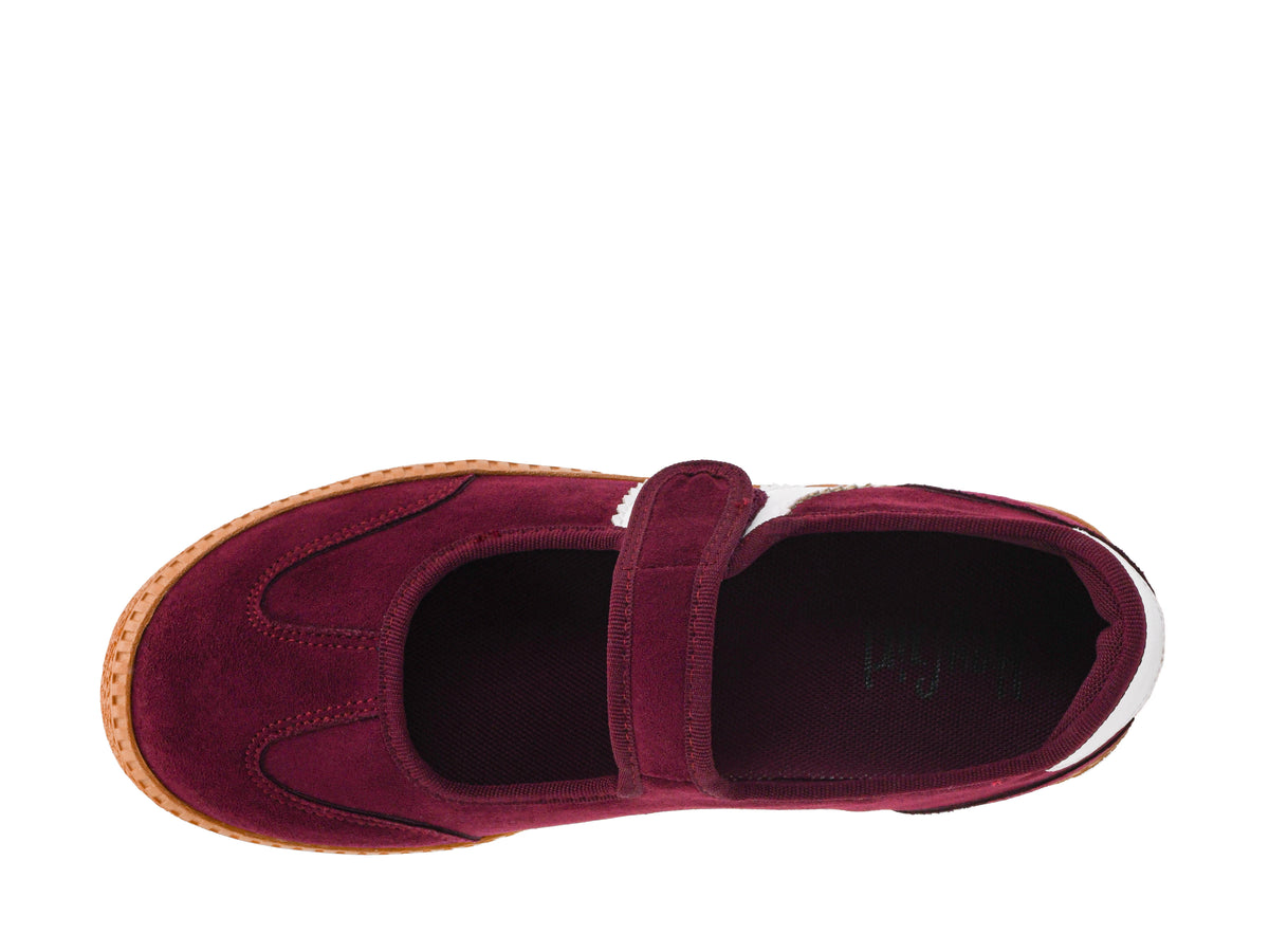 Calm Down Mary Jane Sneakers in Wine by Corkys Footwear
