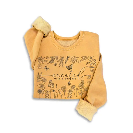 PRE-ORDER Created with A Purpose Mineral Sweatshirt