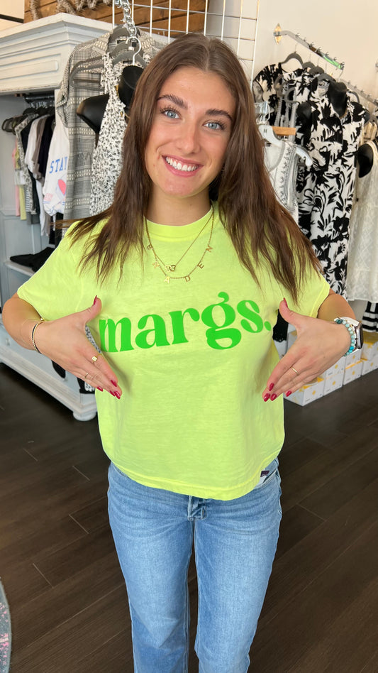Margs Puff Print Graphic Tee