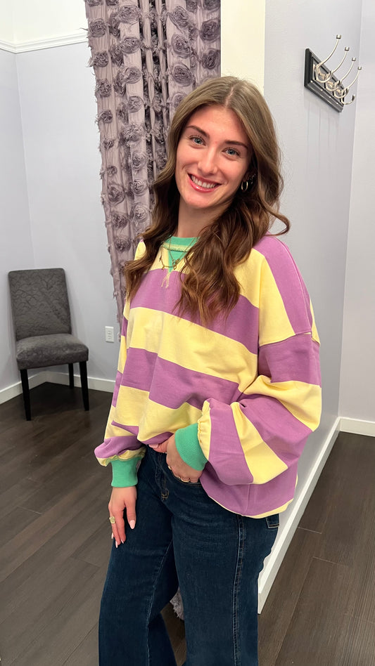 Color Pop Comfort Sweatshirt