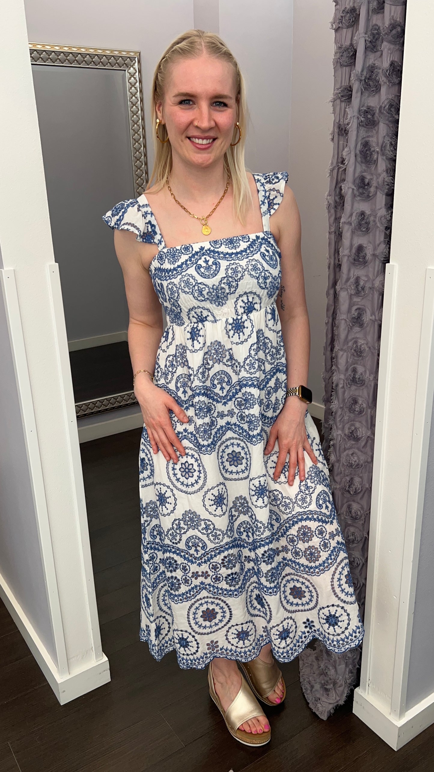 Blue Skies & Sweet Days Dress by Dex