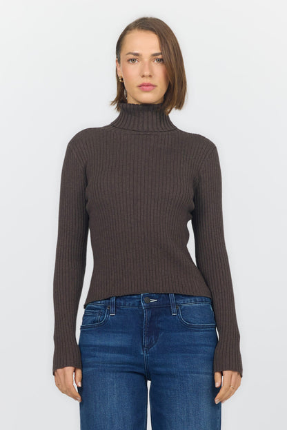 Arlen Sweater in Dark Chocolate by Dear John