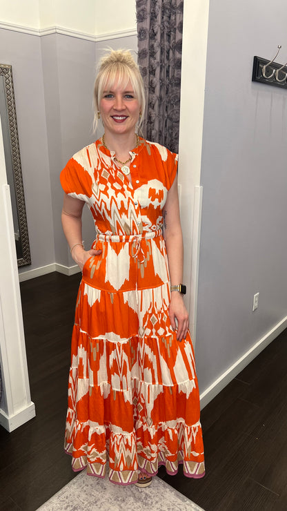 Summer Squeeze Maxi Dress by Pinch