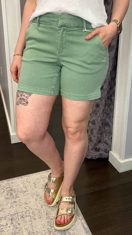 South Hampton Shorts in Iceberg Green by Dear John