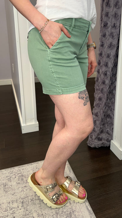South Hampton Shorts in Iceberg Green by Dear John