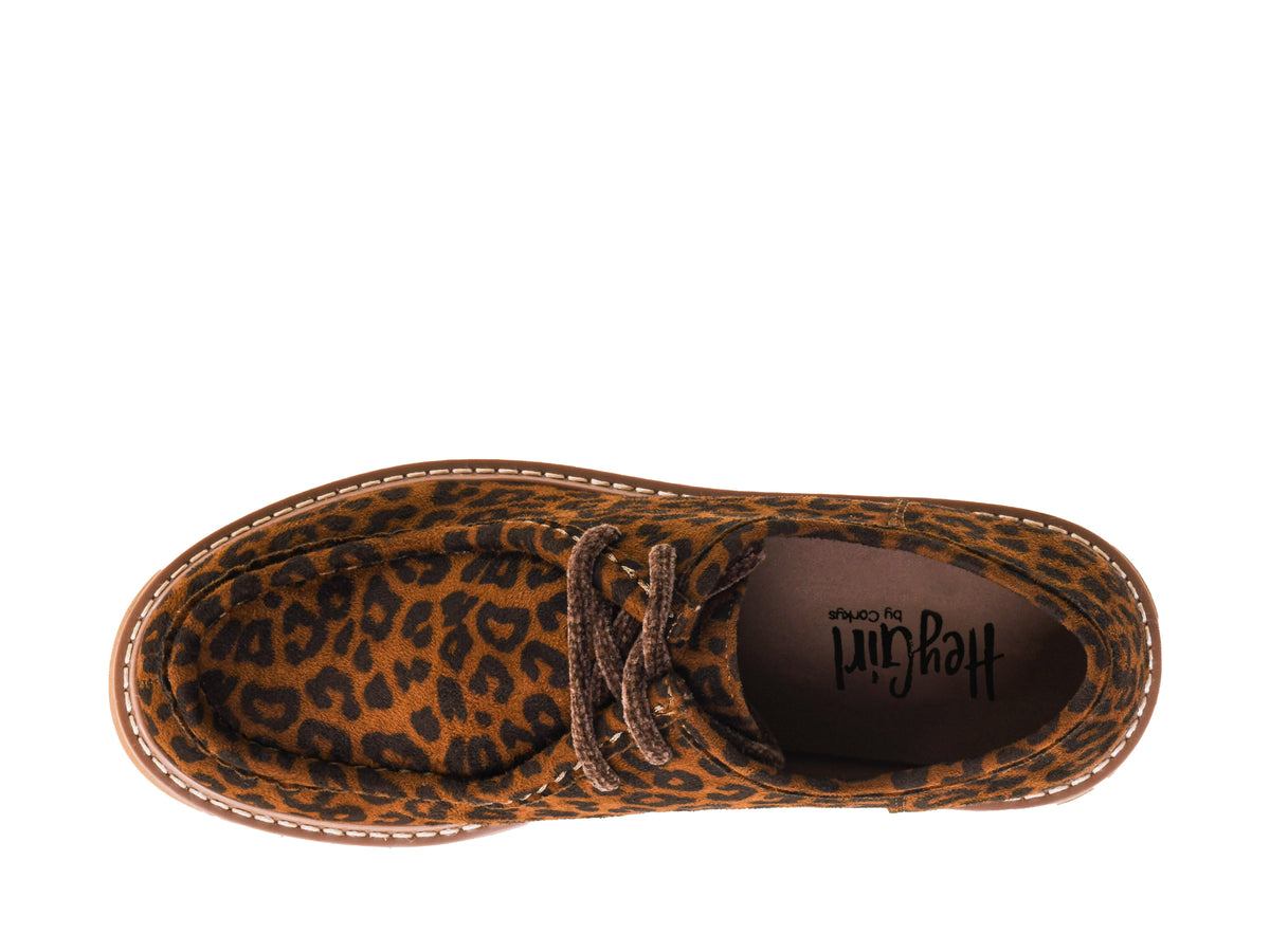 Fall For It Lace Up Loafers in Leopard by Corkys Footwear